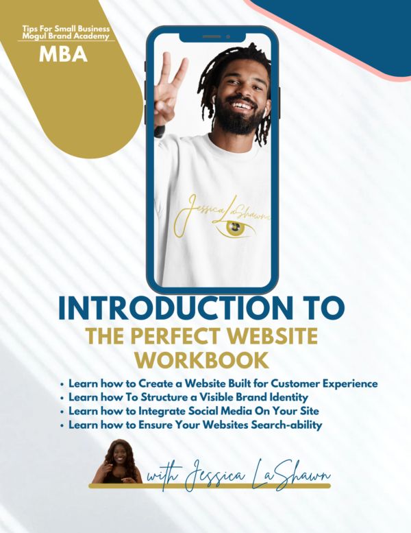 DIGITAL Workbook: The Perfect Branded Website (DOWNLOAD)